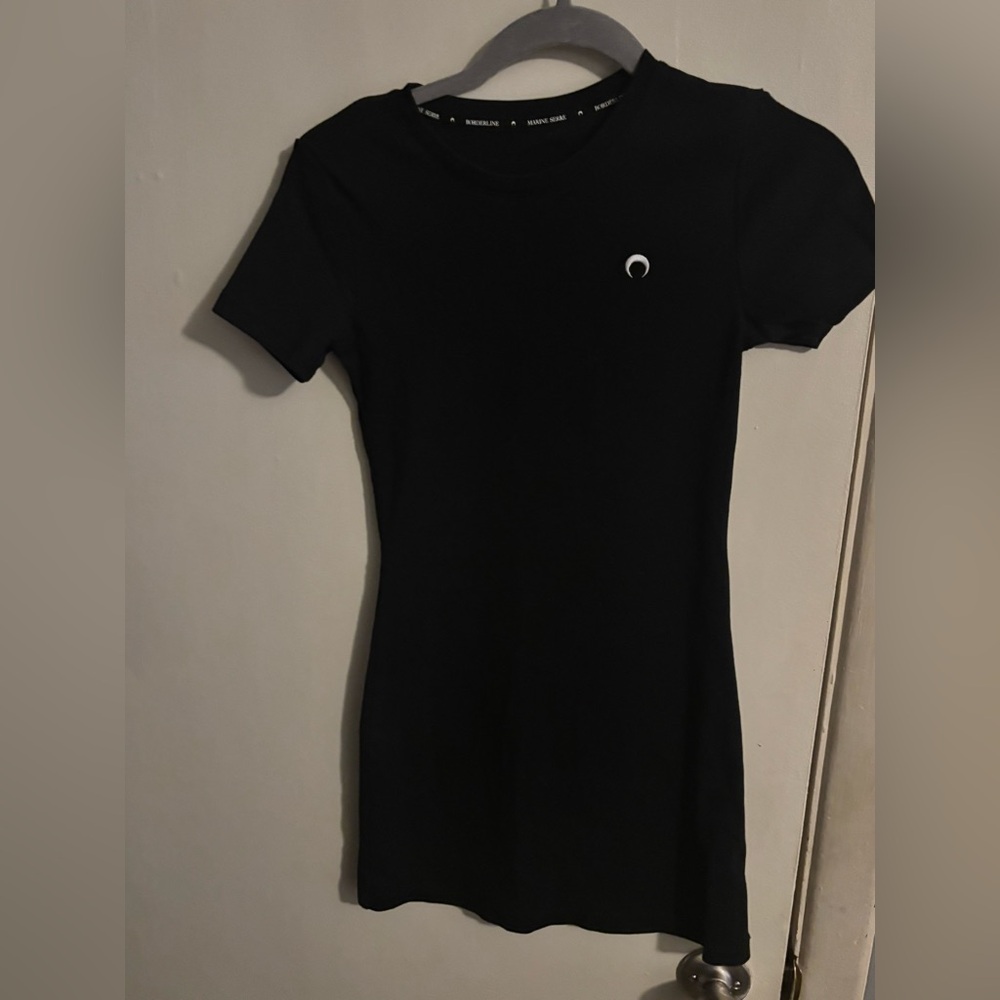 Black Marine Serre mini dress